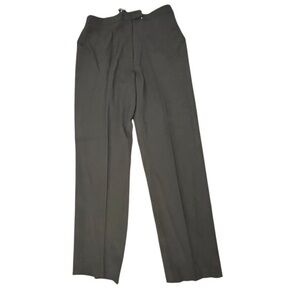 Finity Dress Pants Womens Size 10 Vintage 90s Y2K Straight‎ Leg NWT Black $108
